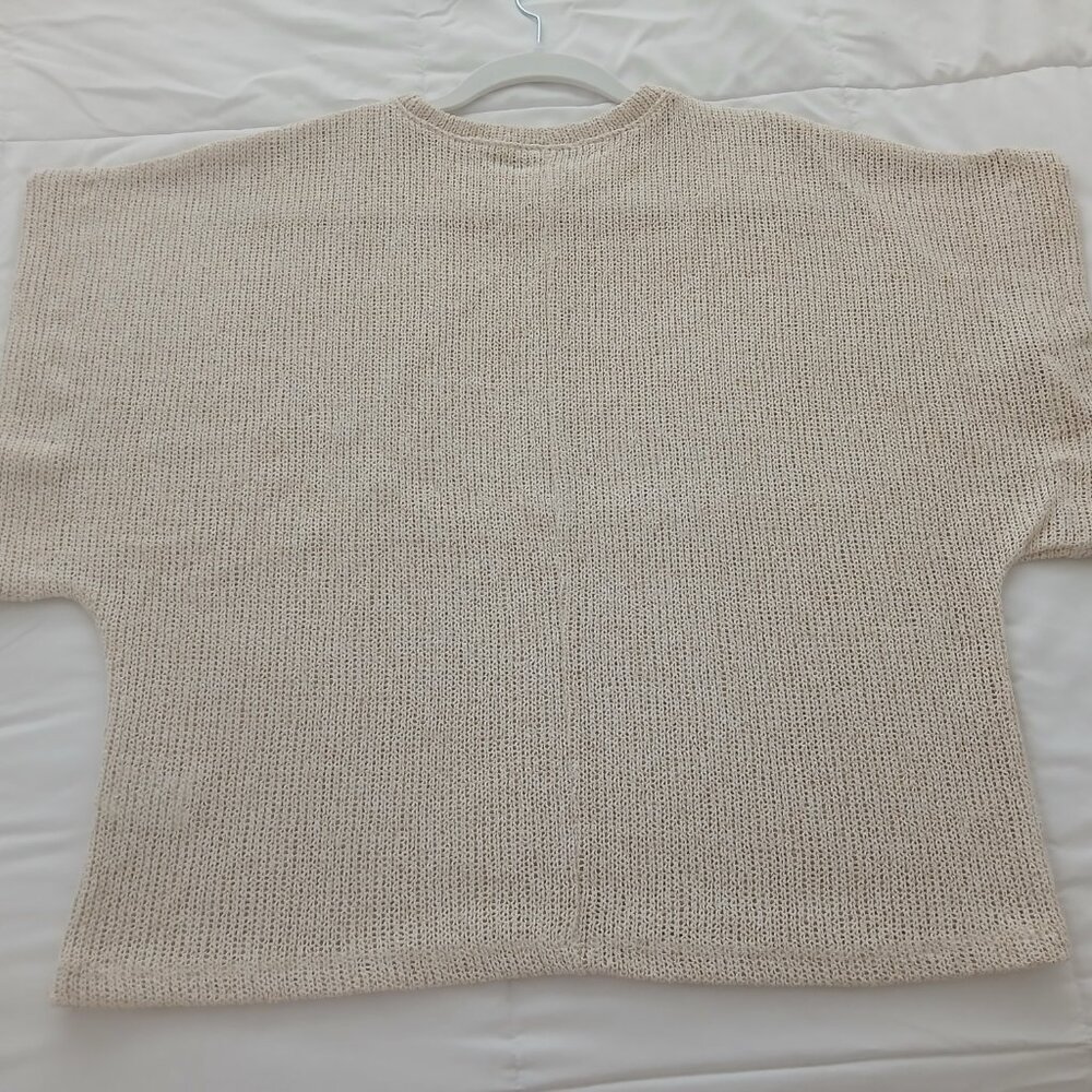 ZARA Rustic Shimmery Sweater - Picture 3 of 5